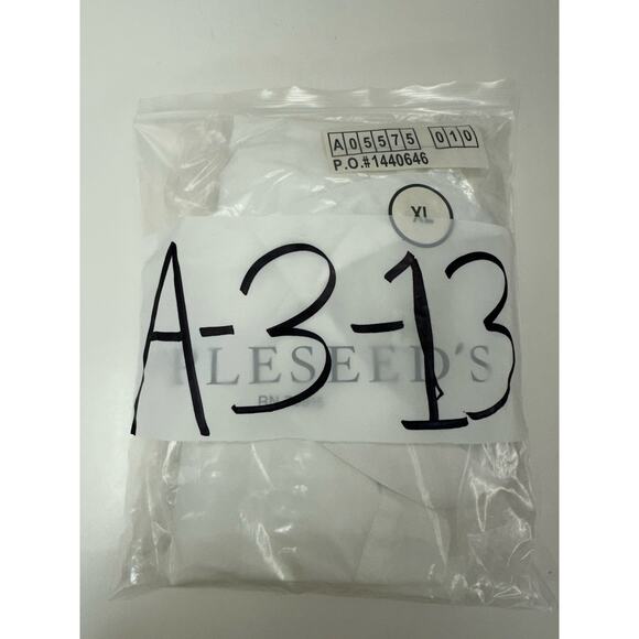 Appleseeds Womens Shirt Size XL White 3/4 Sleeve Button Up - Picture 12 of 12